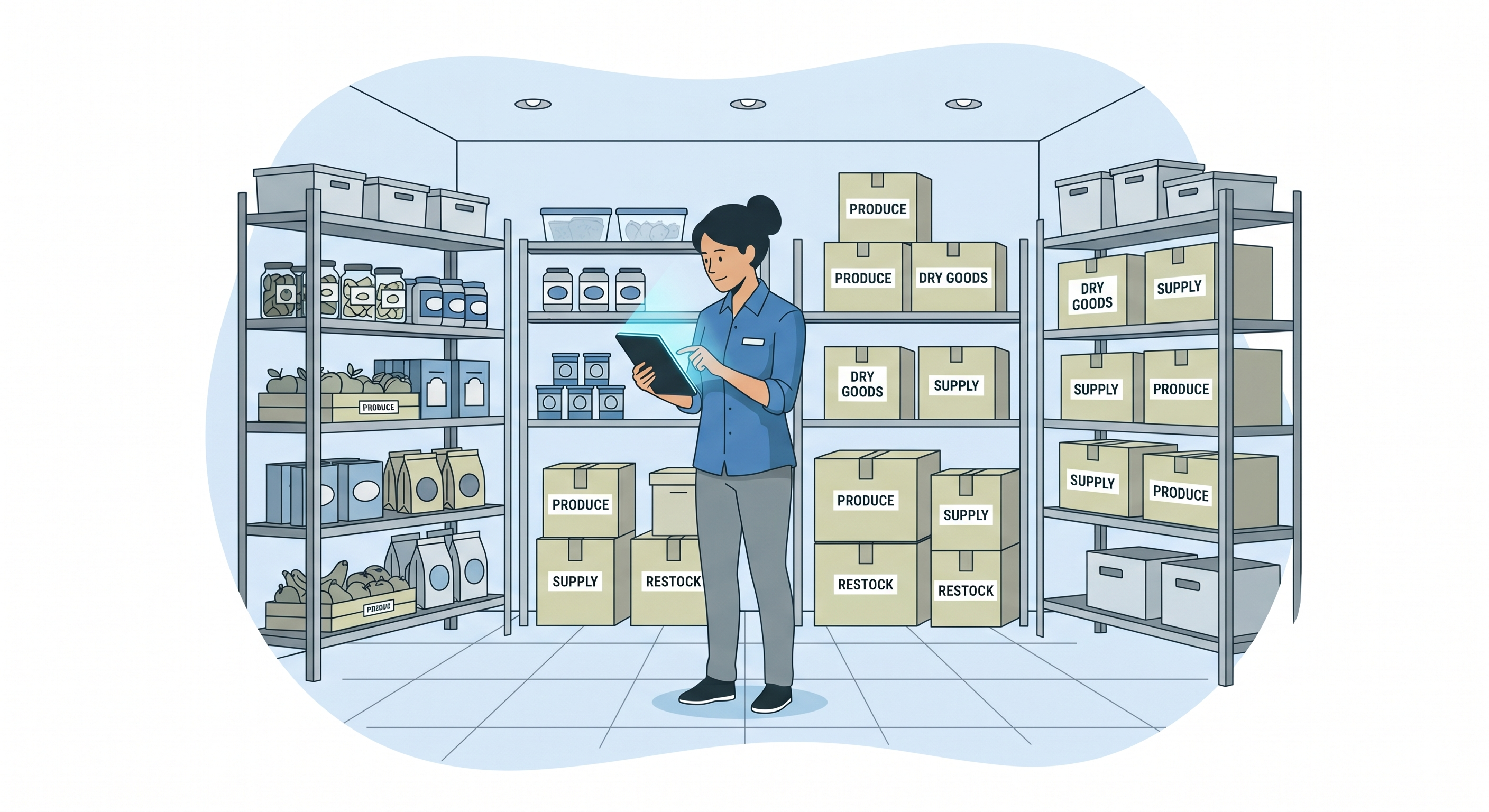 Controle de estoque e gestão de compras